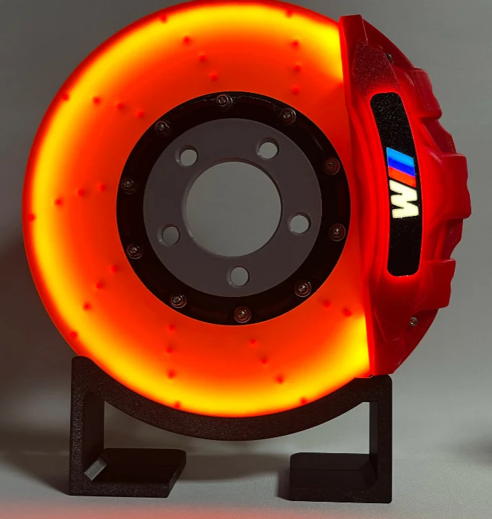 Led brake disc